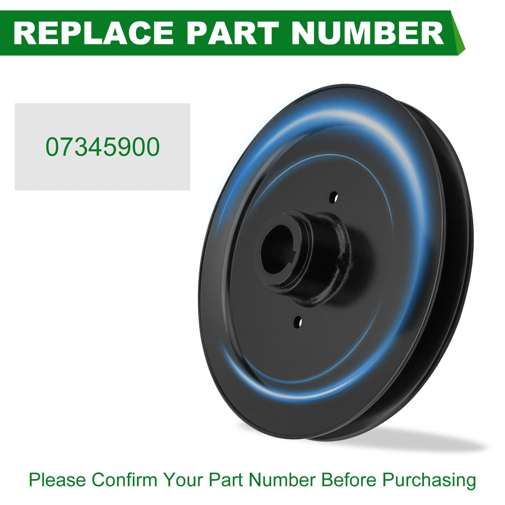 SCBHWJ Spindle Pulley 07345900 side view