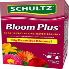 Schultz Bloom Plus Water Soluble Plant Food 1.5 lb packaging front view