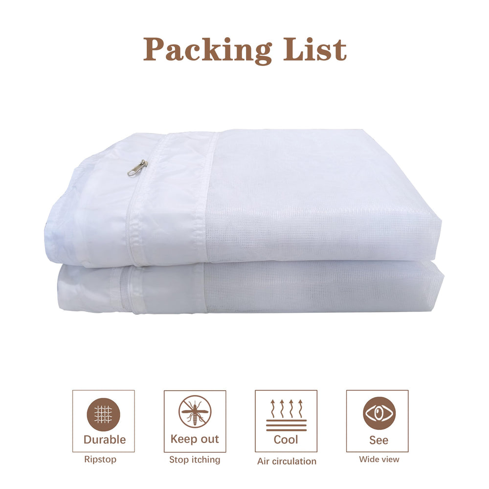 SCOCANOPY mesh sidewall packed for storage