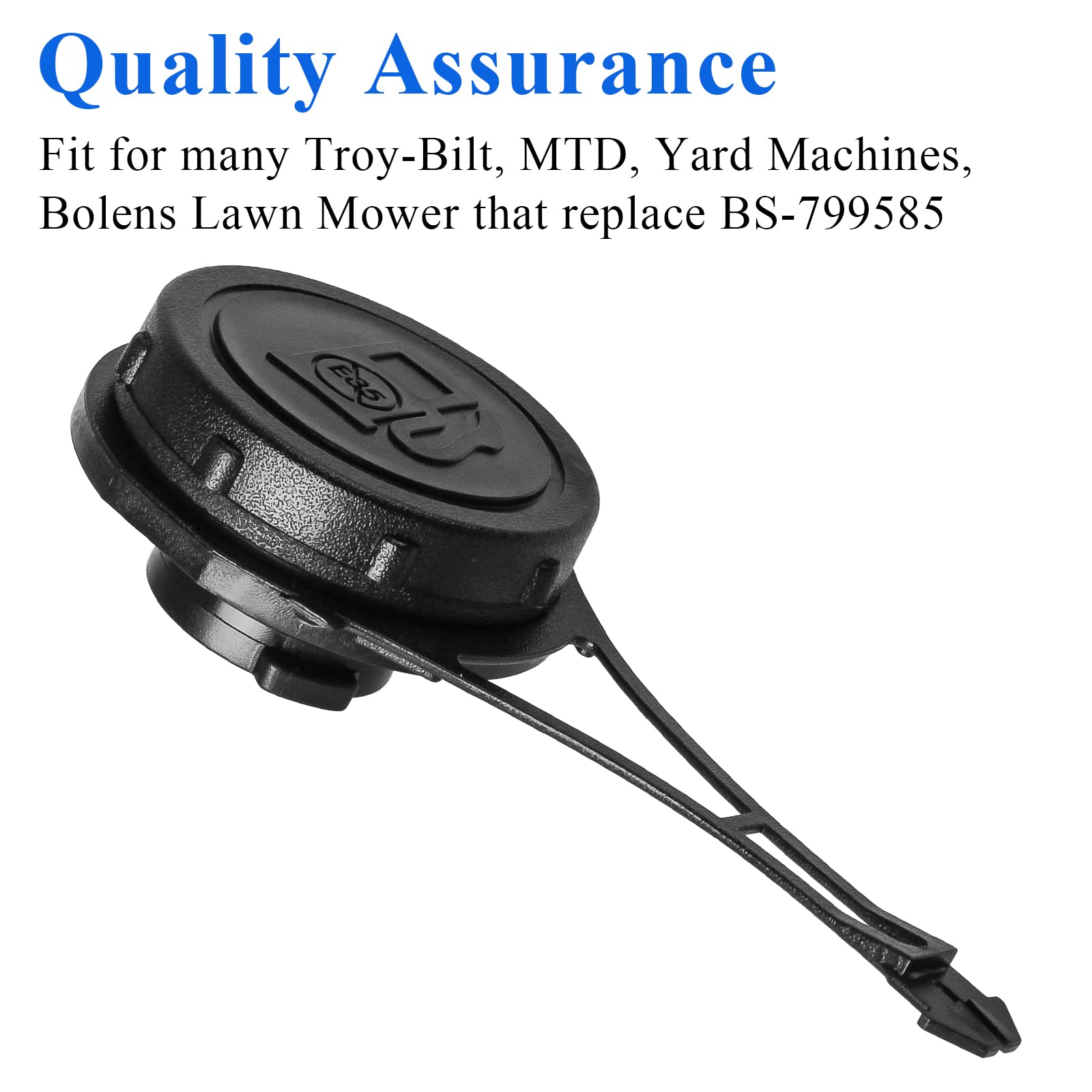 Sconva Fuel Tank Gas Cap on a lawn mower engine