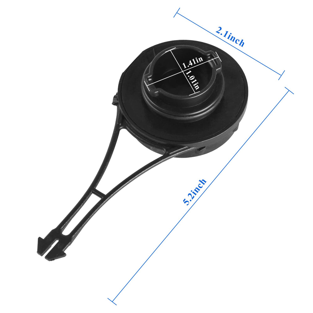 Sconva Fuel Tank Gas Cap side view, showcasing the size