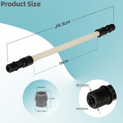 Sconva MCCP202 Pump Tube side view, showing material flexibility