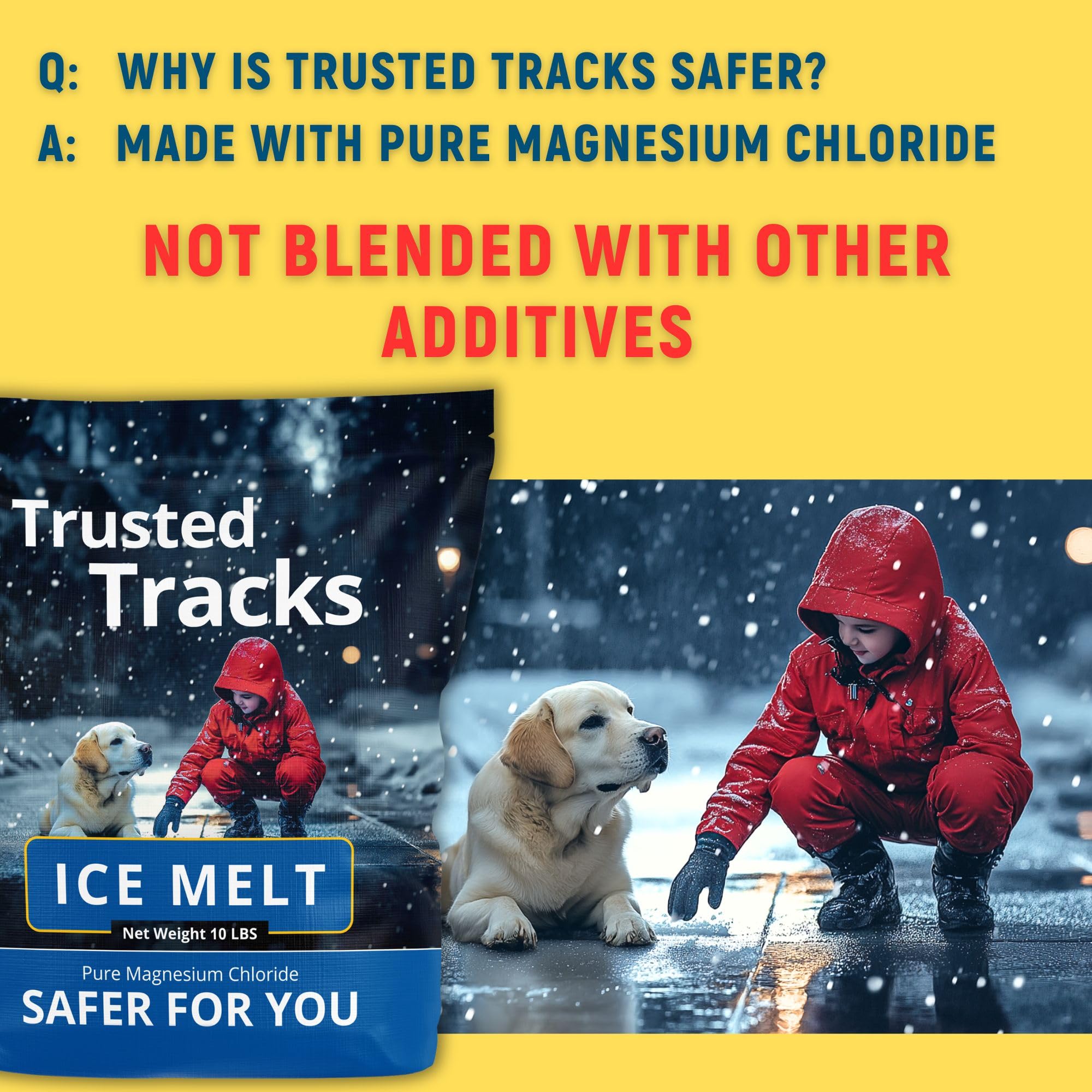 Scoop included with FIREKI Ice Melt package