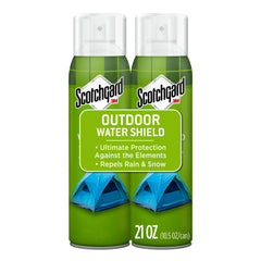 Scotchgard Outdoor Water Shield Spray 10.5 oz back view
