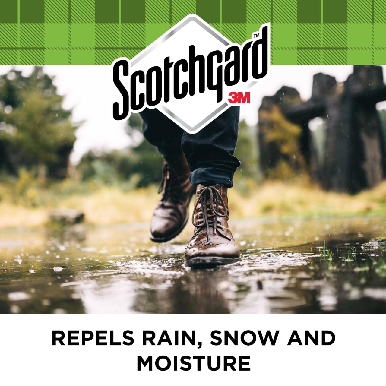 Scotchgard Outdoor Water Shield Spray packaging details