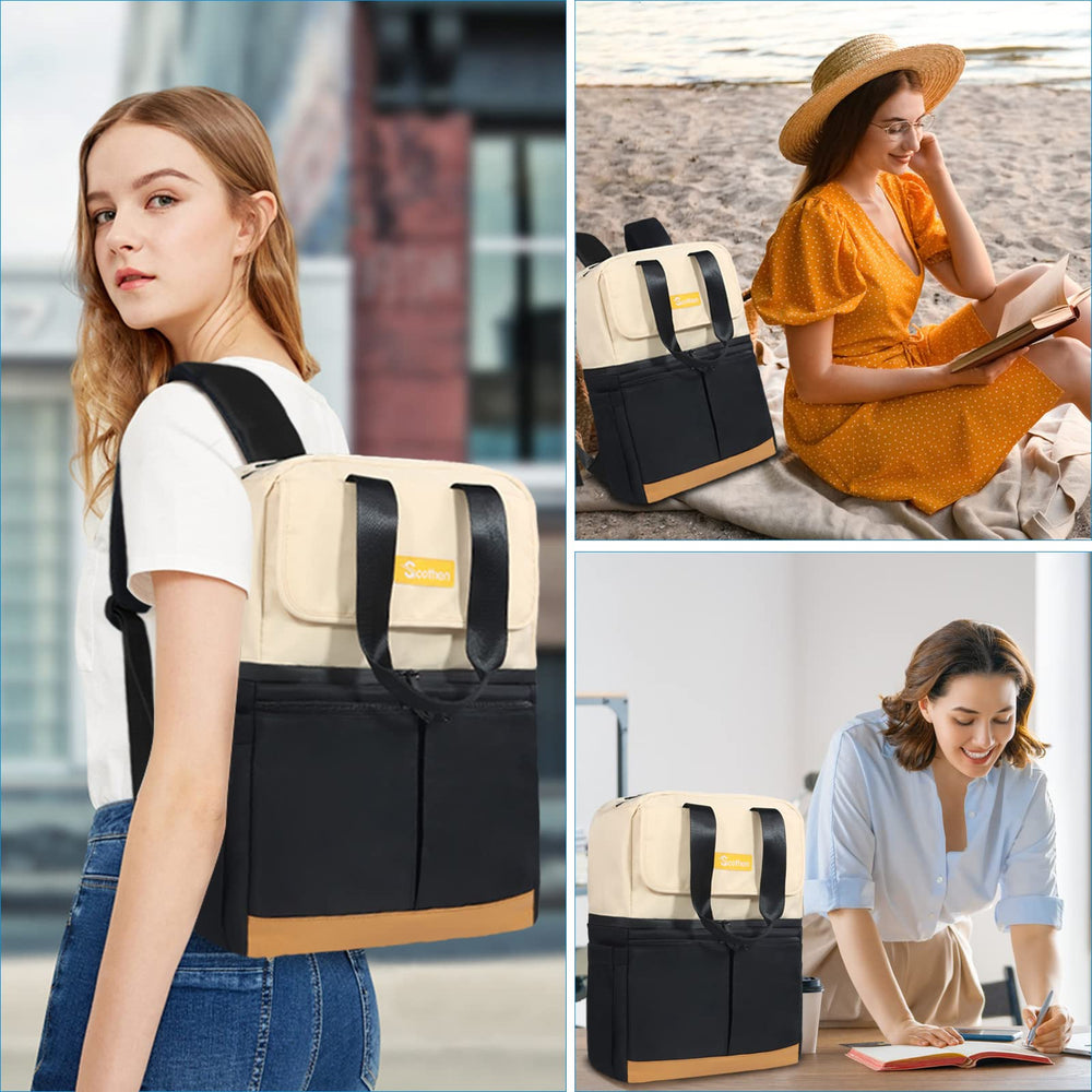 Scothen Backpack Cooler being carried on a hiking trail