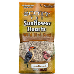 Scott Pet Wild Bird Seed Sunflower Hearts 8lb front view