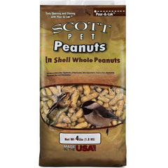 Scott Pet Wild Bird Seed Whole Peanuts 4lb front view