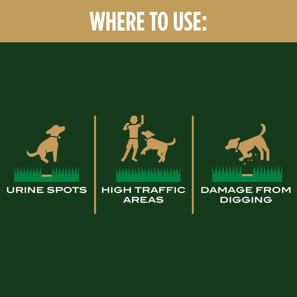 Scotts EZ Seed Dog Spot Repair packaging details