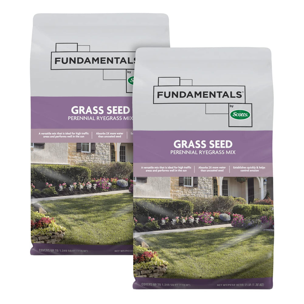 Scotts Grass Seed Perennial Ryegrass Mix 3 lbs front view