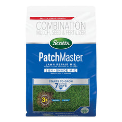 Scotts PatchMaster Lawn Repair Mix 10 lb package front view