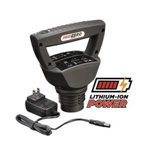 Scotts rechargeable sprayer showing 3-in-1 nozzle options