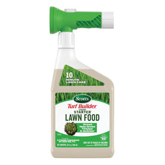 Scotts Turf Builder Liquid Starter Lawn Food 32 fl. oz. bottle front view
