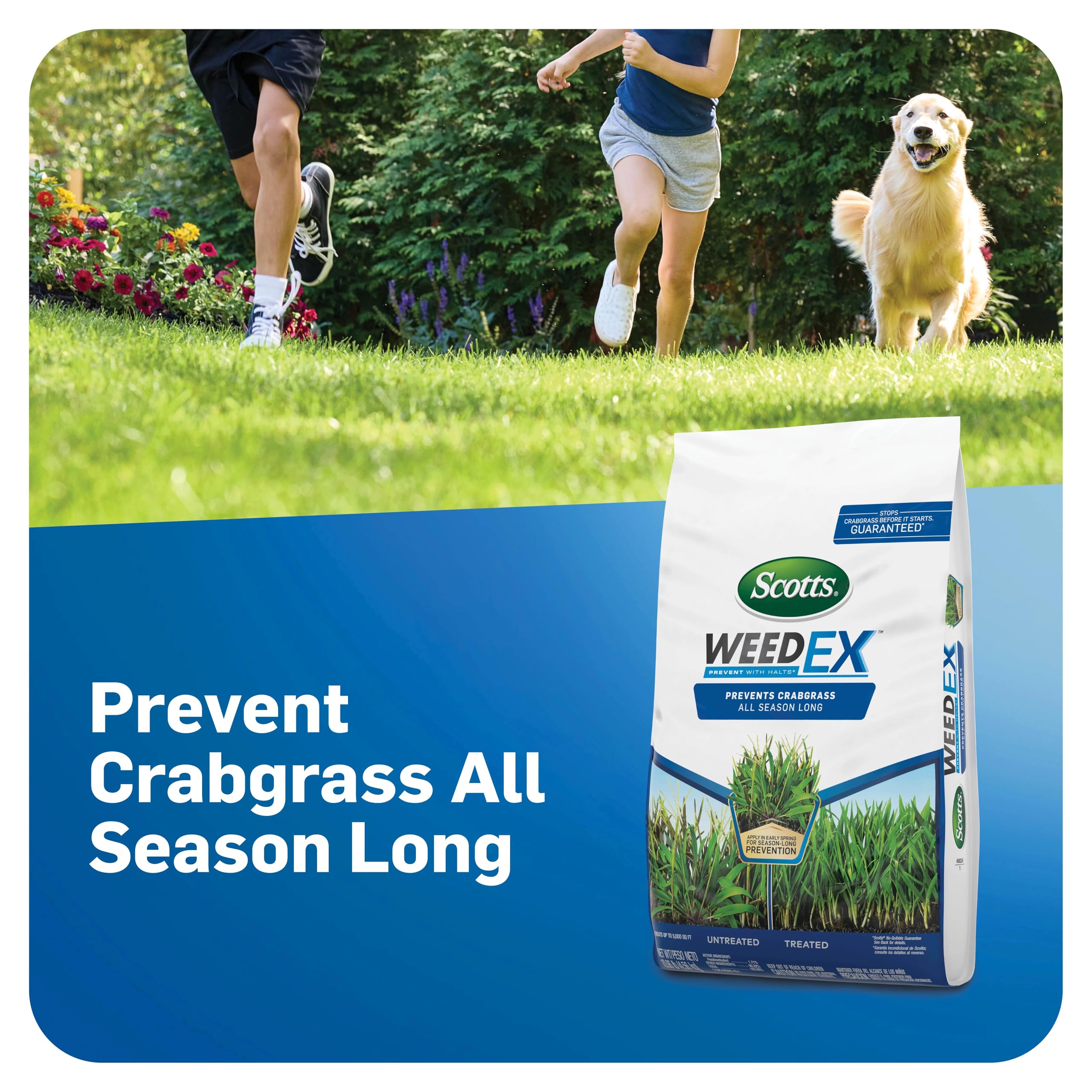 Scotts WeedEx Prevent granules close-up