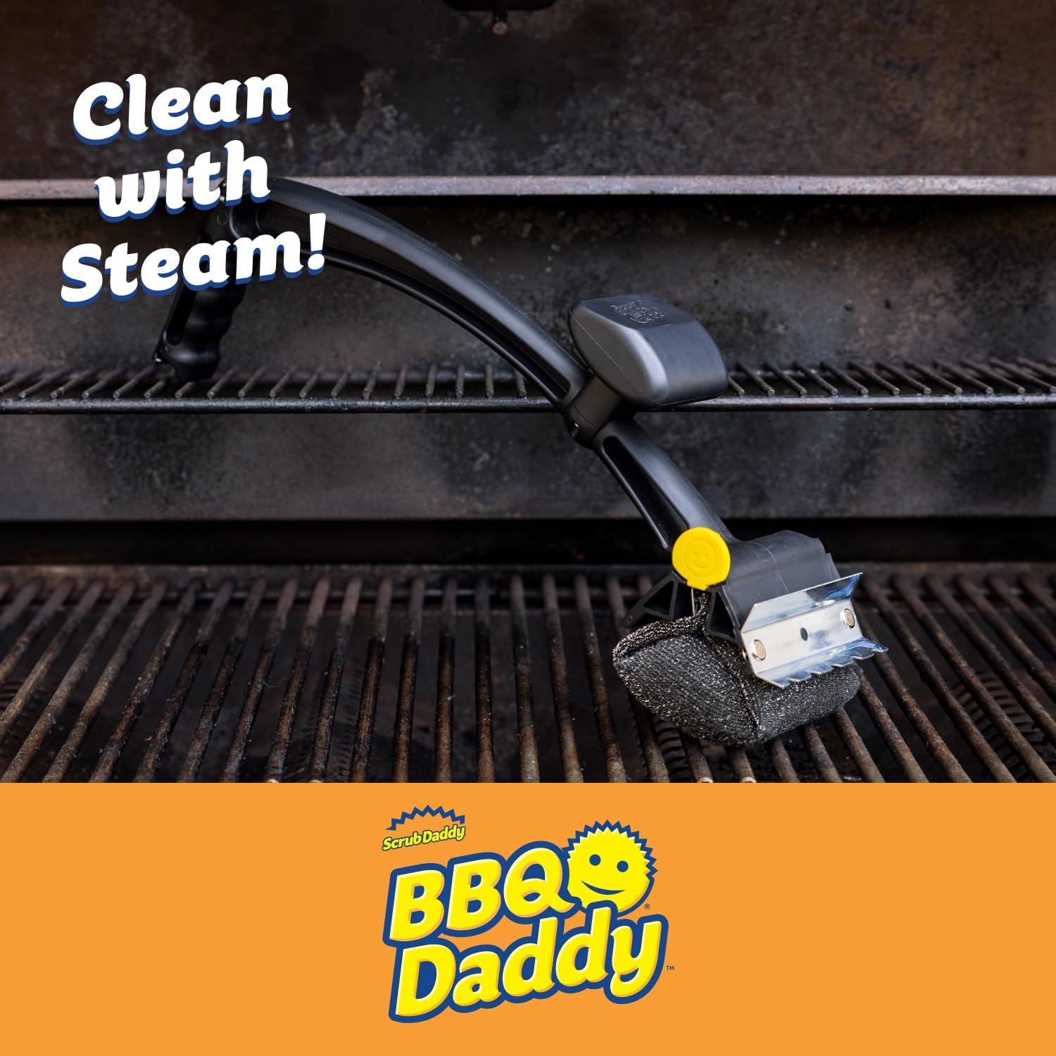 Scrub Daddy BBQ Daddy flexible stainless steel cleaning brush