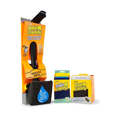 Scrub Daddy BBQ Daddy Grill Cleaner Kit including brush and sponges