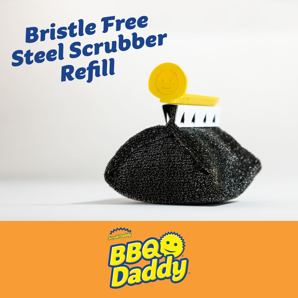 Scrub Daddy BBQ Daddy showing removable scouring head