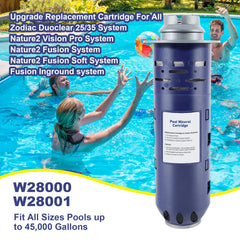 sdanbom W28000-W28002 mineral cartridge with pool background