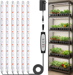 SDOVUERC 16'' 6 Bars Grow Light Strip with LED diodes