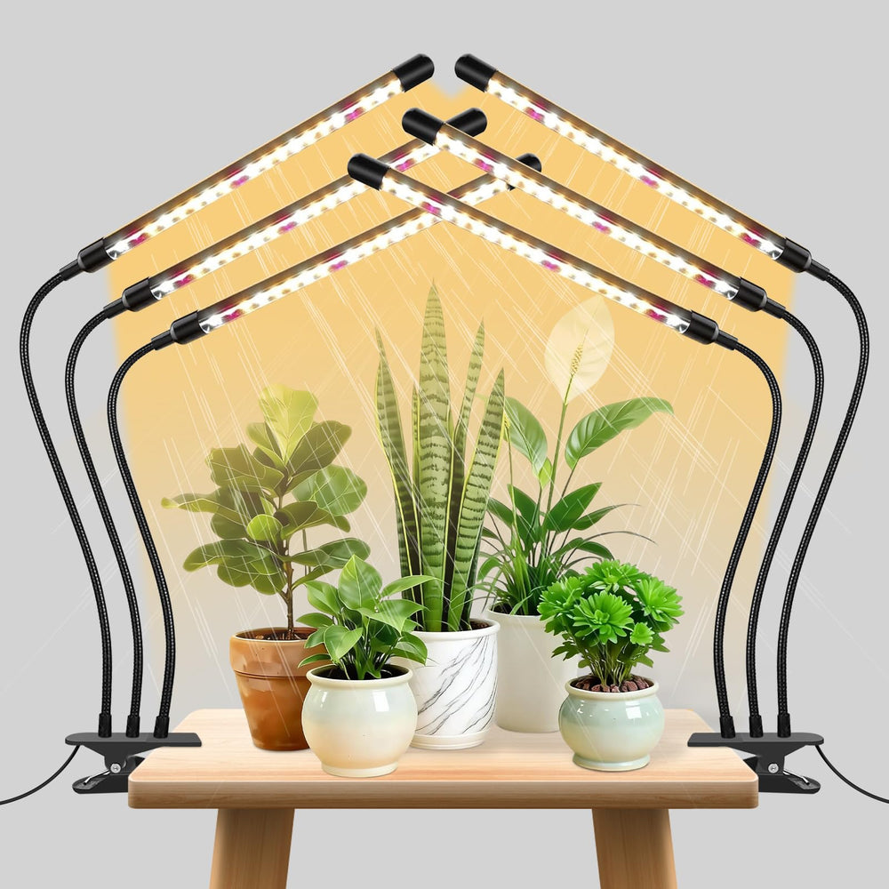 SDOVUERC Tri-Head Clip Plant Light front view