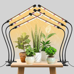 SDOVUERC Tri-Head Clip Plant Light front view
