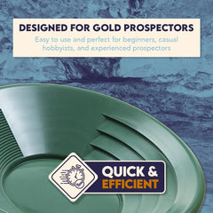 SE gold pan showing shallow riffles