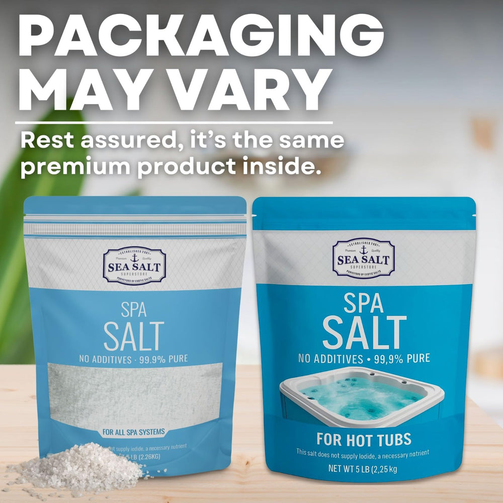 Sea Salt Superstore Hot Tub Spa Salt in hot tub water