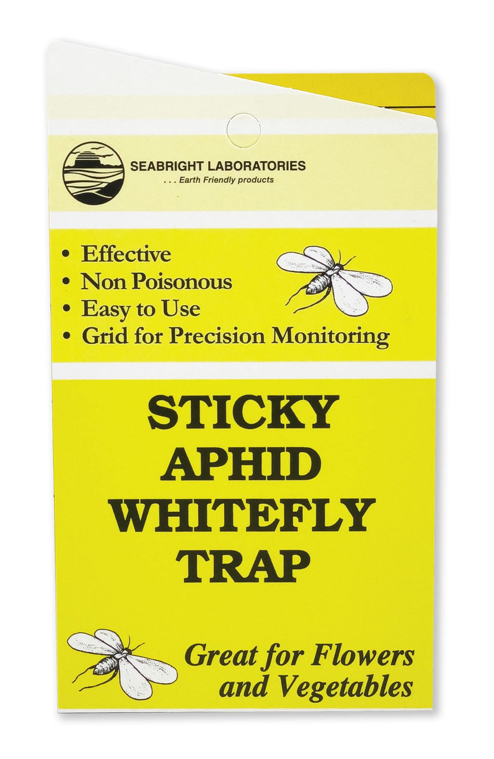 SeaBright Yellow Sticky Trap Pack of 15, front view