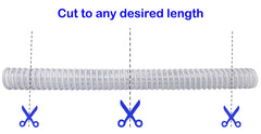 Sealproof Pool Filter Hose corrugated design close-up