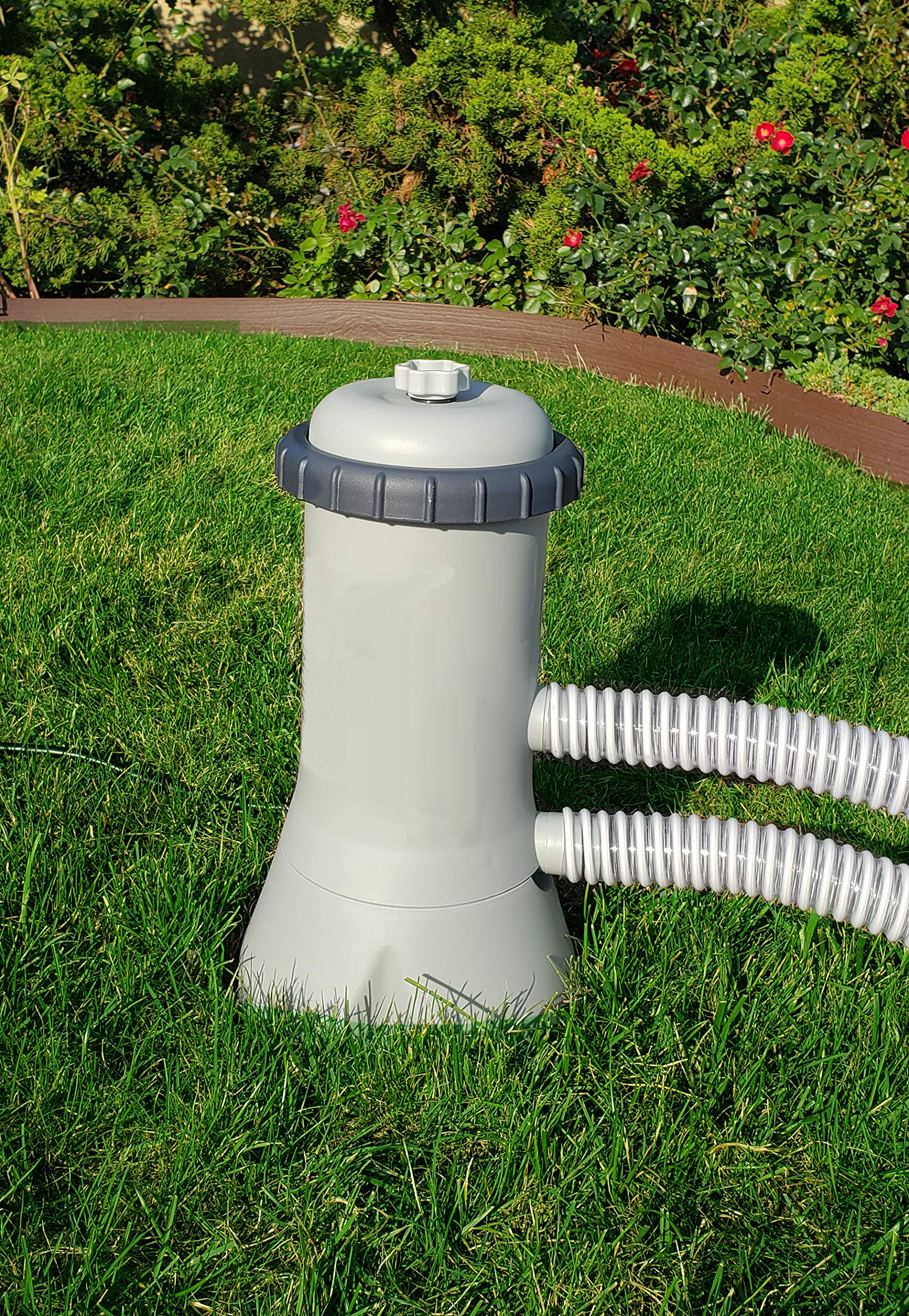 Sealproof pool filter hose cut to desired length