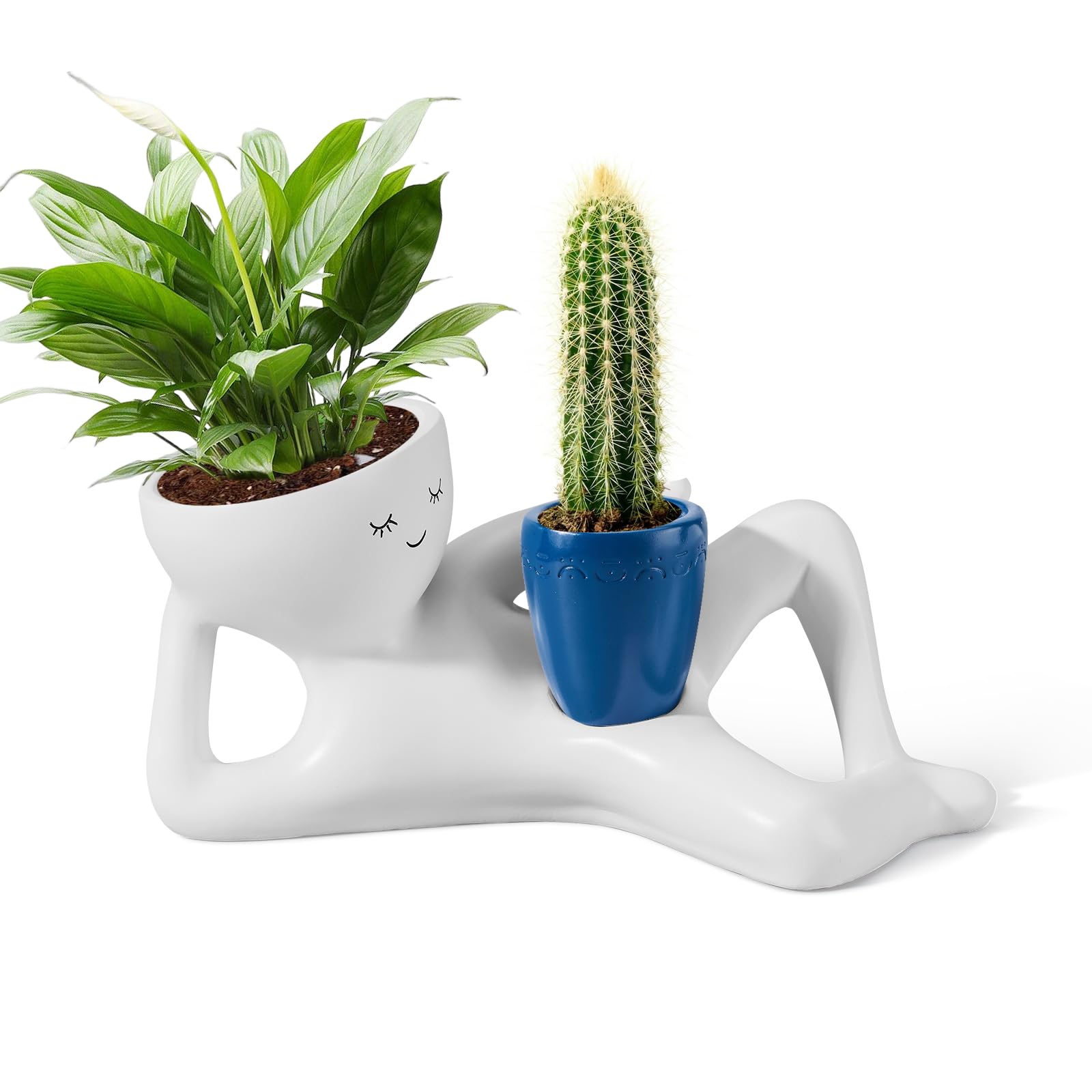 Sederikun Face Planter Head front view in blue