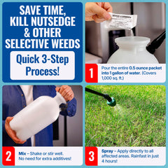 Sedgehammer Plus measuring and mixing instructions