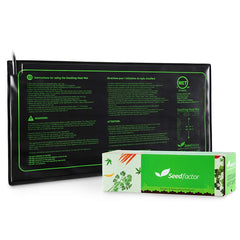 Seedfactor Seedling Heat Mat 10" x 20" front view