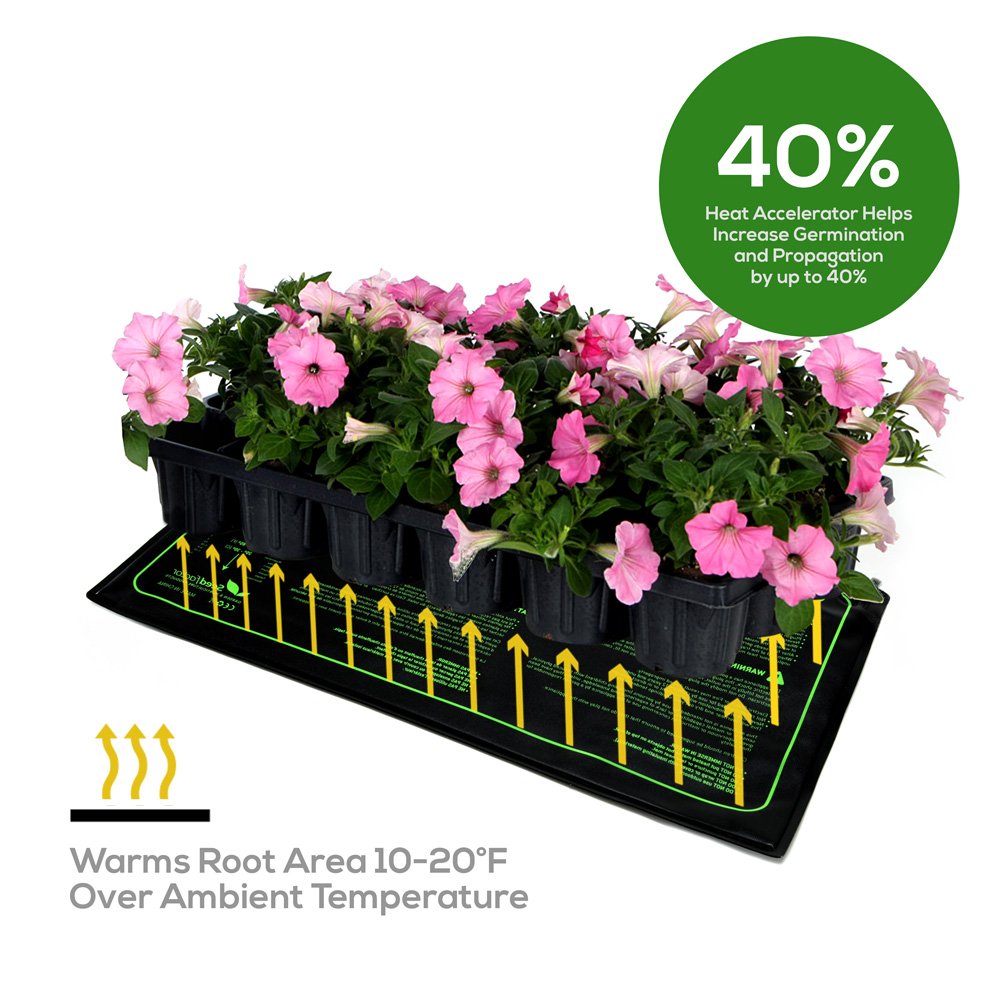 Seedfactor Seedling Heat Mat waterproof construction close-up