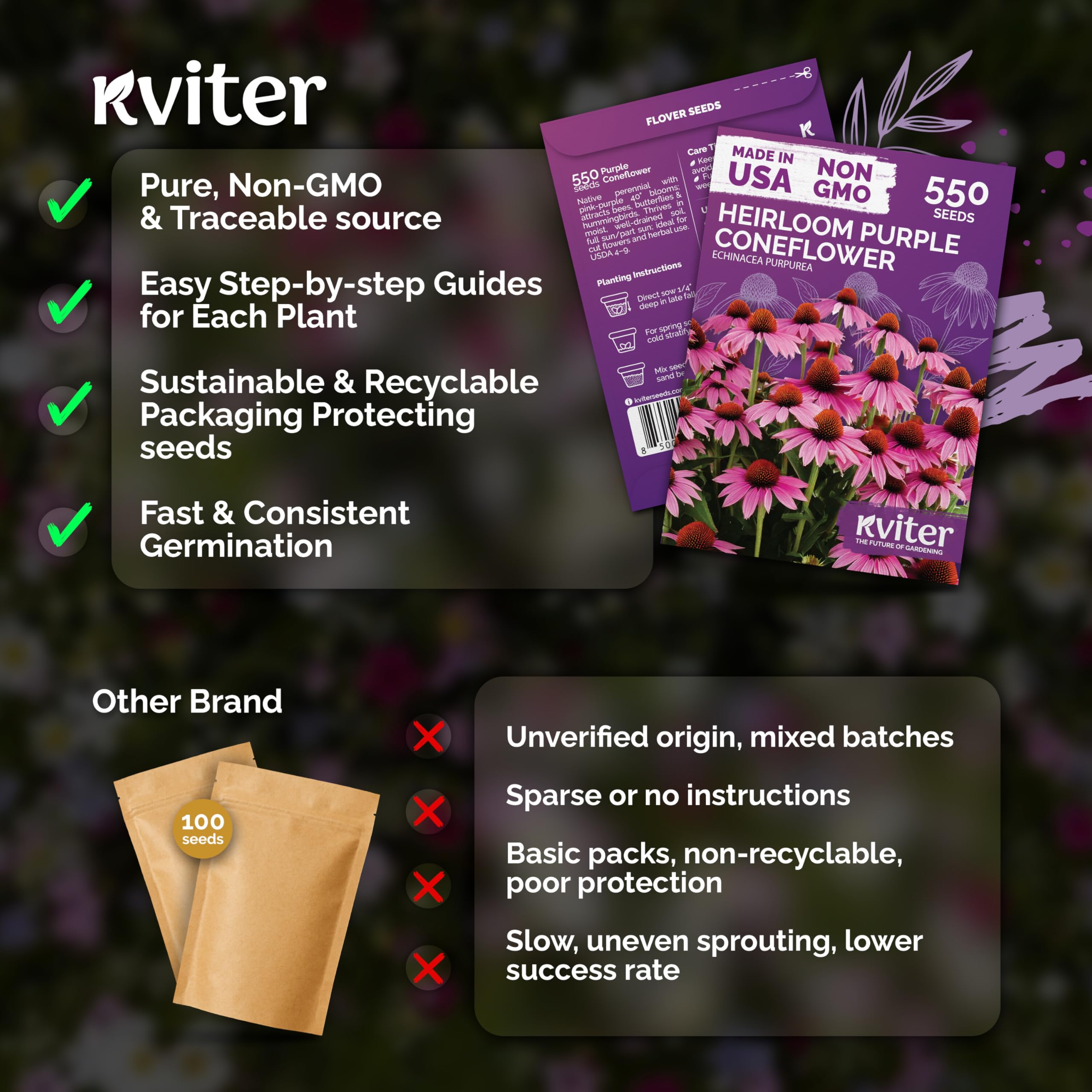 Seeds being sown in garden soil