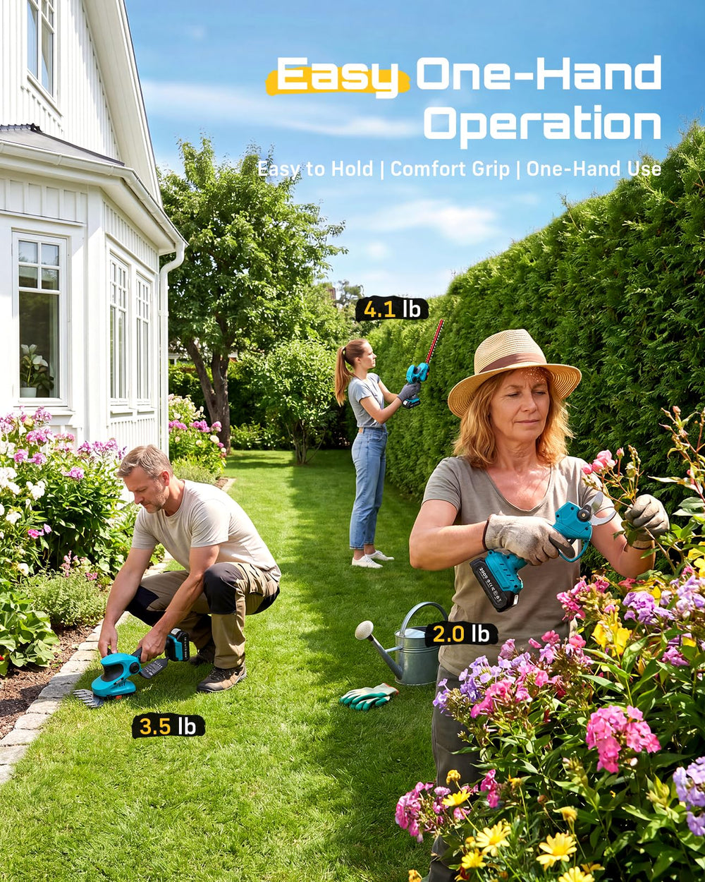 Seesii grass shear cutting lawn edges