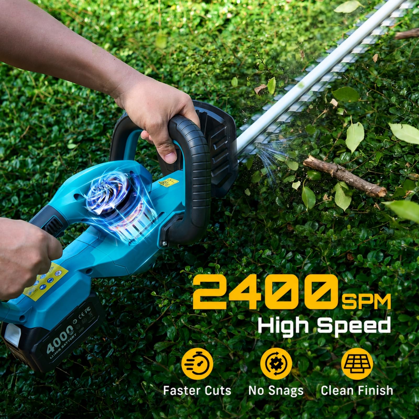 Seesii hedge trimmer protective blade cover