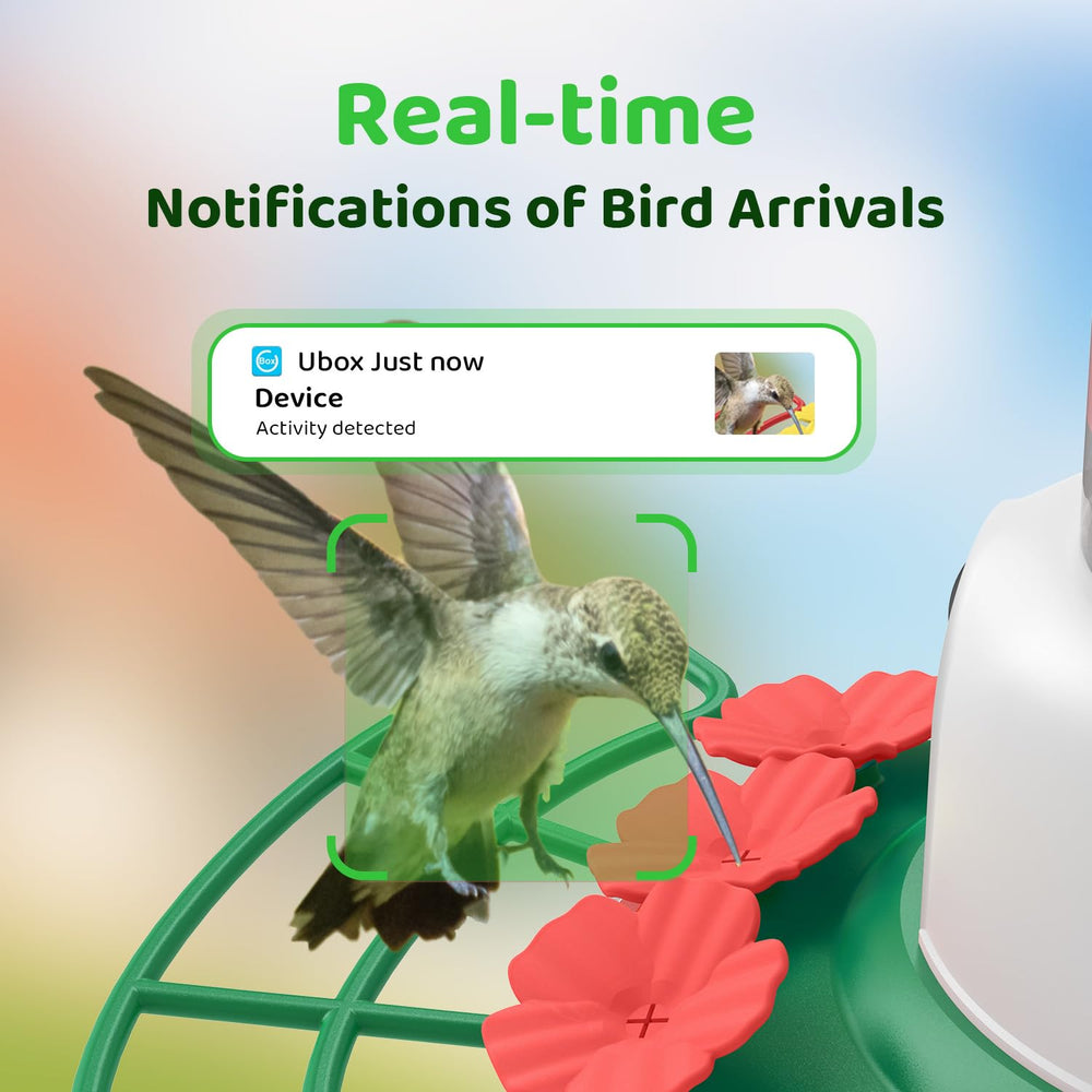 SEHMUA Smart Hummingbird Feeder with ant moat