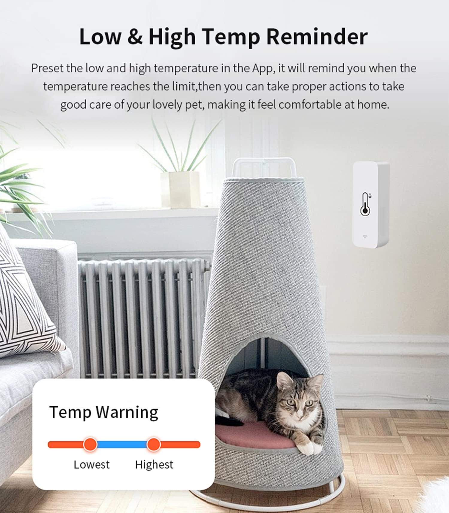 SENCKIT 4-Pack Temperature Humidity Sensors in packaging