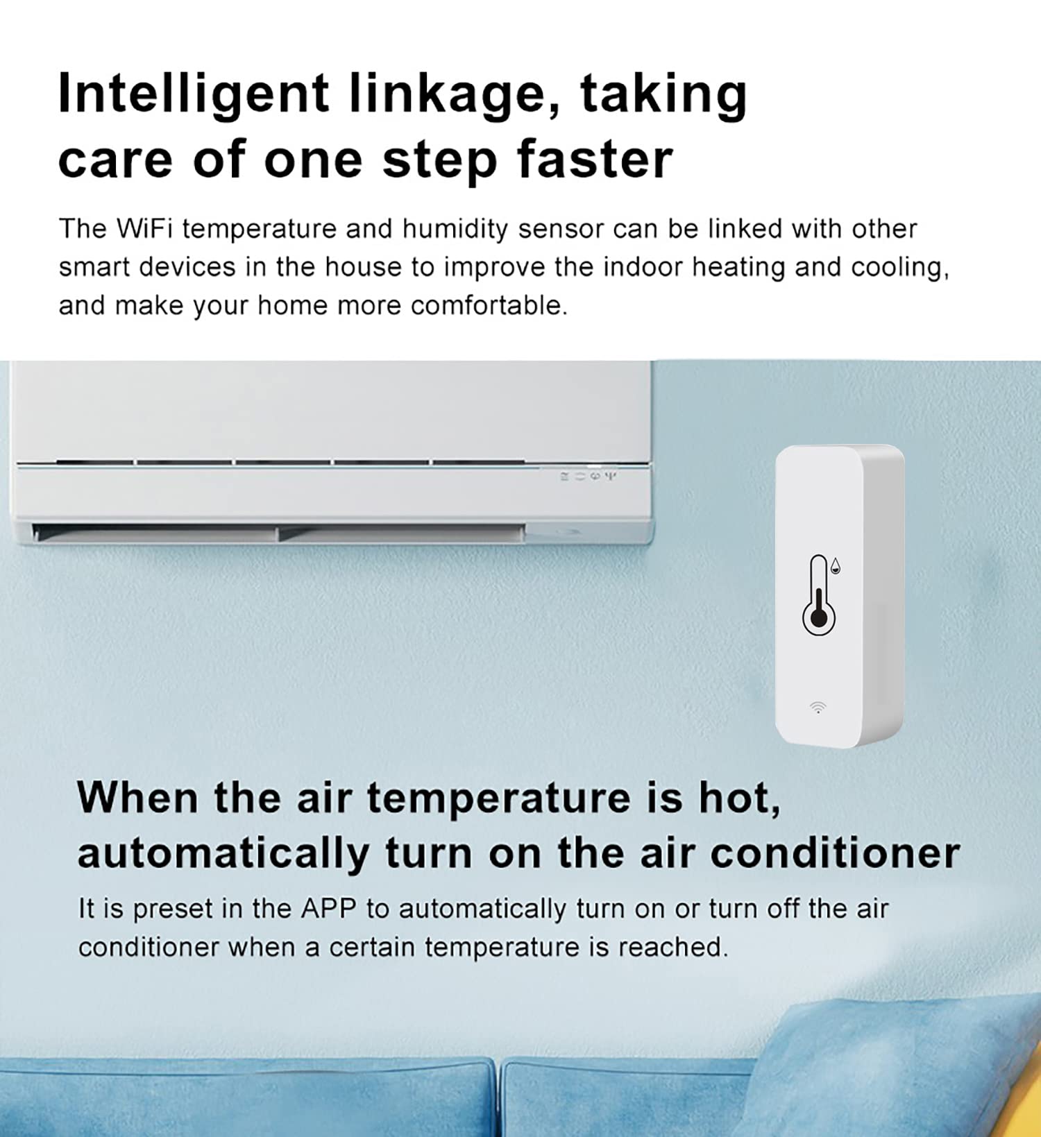 SENCKIT sensor placed in a home environment