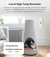 SENCKIT WiFi Temperature Humidity Sensor with app interface