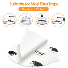 SENITEK EARPADS flea trap refill pads in packaging