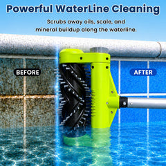 Sepetrel Electric Pool Brush Head showing the motorized cleaning feature