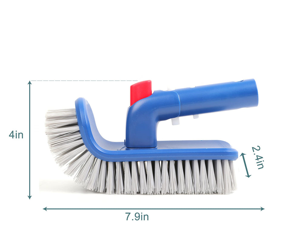 Sepetrel Pool Brush Head in bathroom cleaning scenario