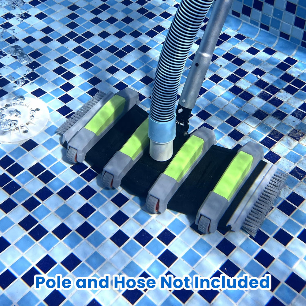 Sepetrel Pool Vacuum Head showing non-slip wheels