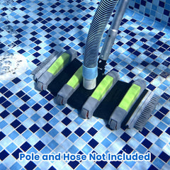 Sepetrel Pool Vacuum Head showing non-slip wheels
