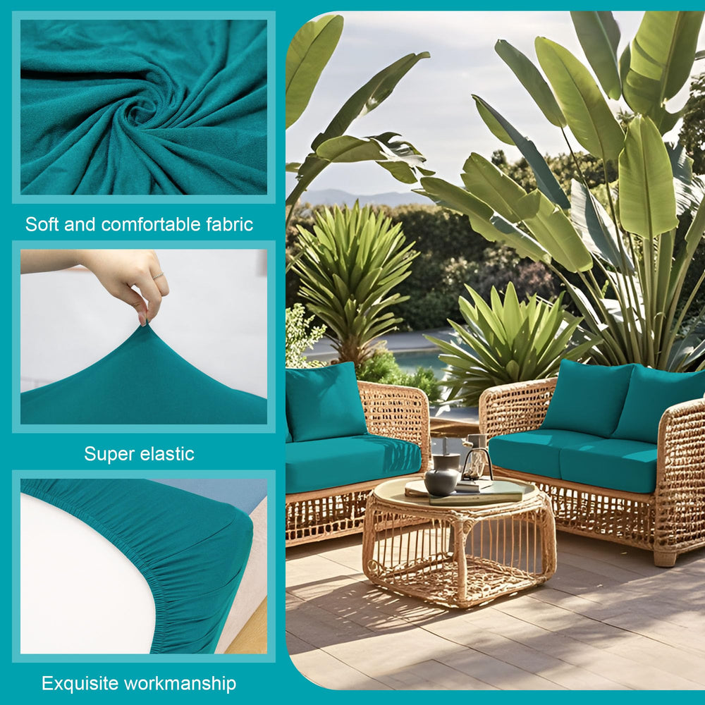 Set of 12 BIETYONE outdoor cushion covers in various angles