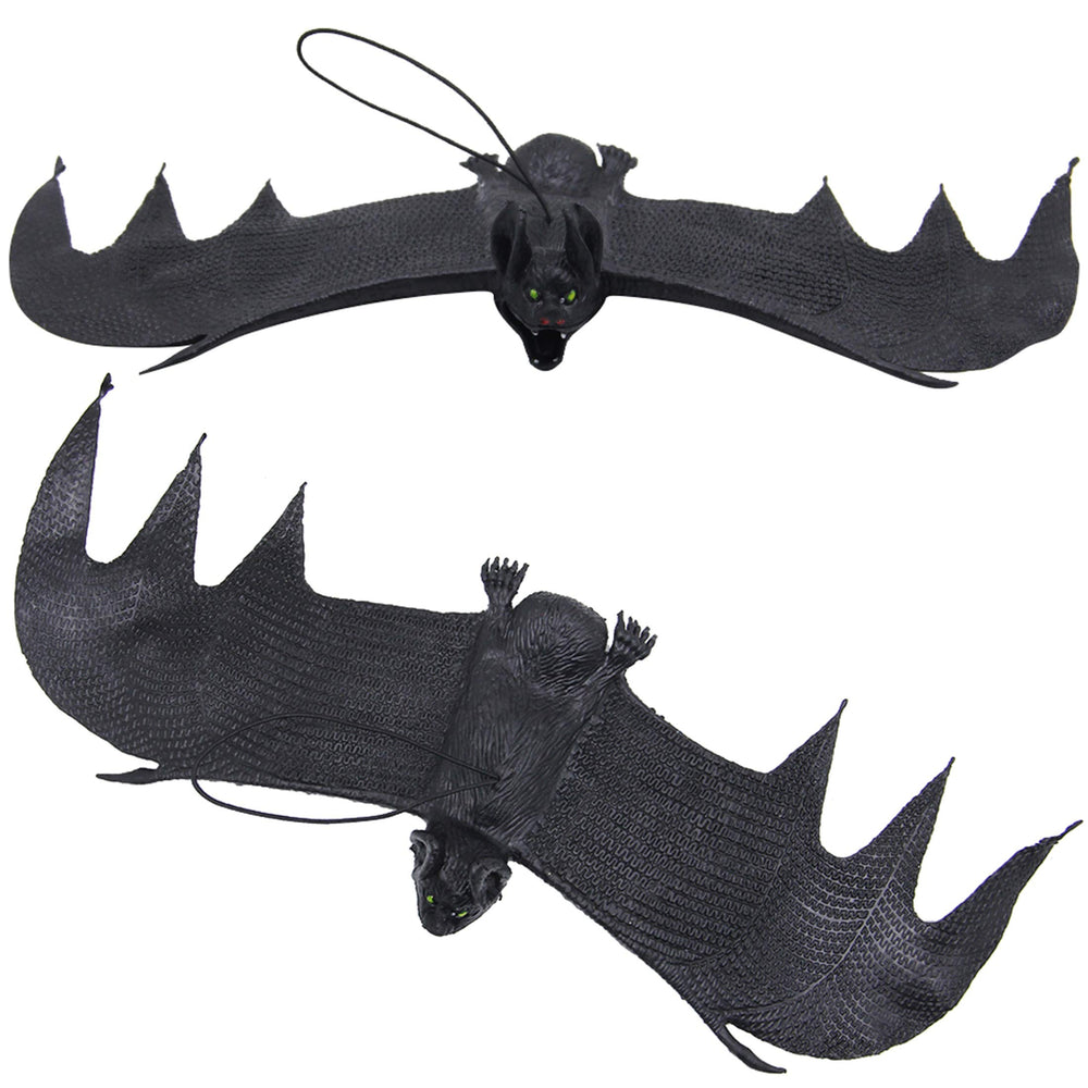 Set of 6 ATDAWN hanging bats for Halloween decoration