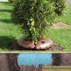 Set of USHIGHLIGHT tree watering rings and mats