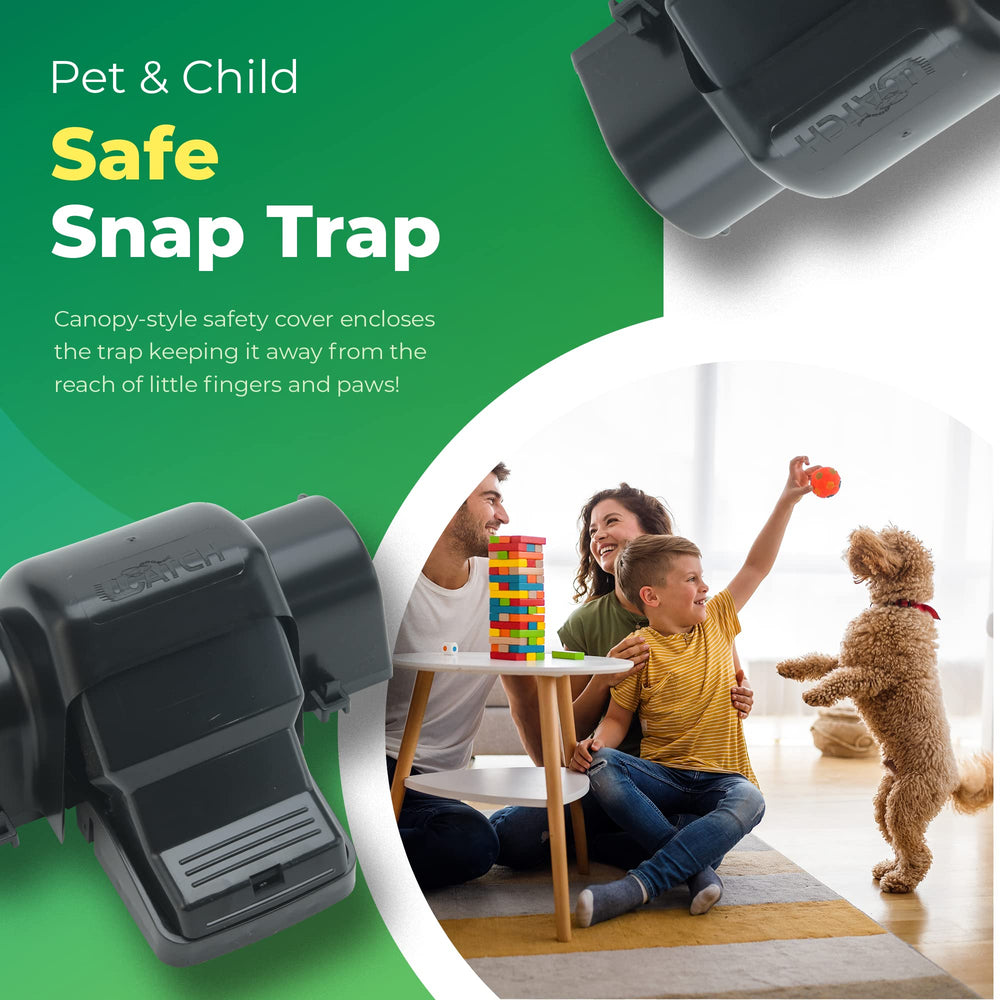 Setting up UCatch Rat Trap with bait insertion